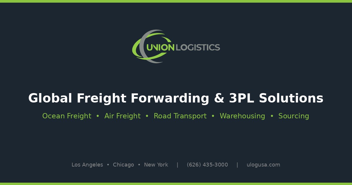 Union Logistics warehouse facility